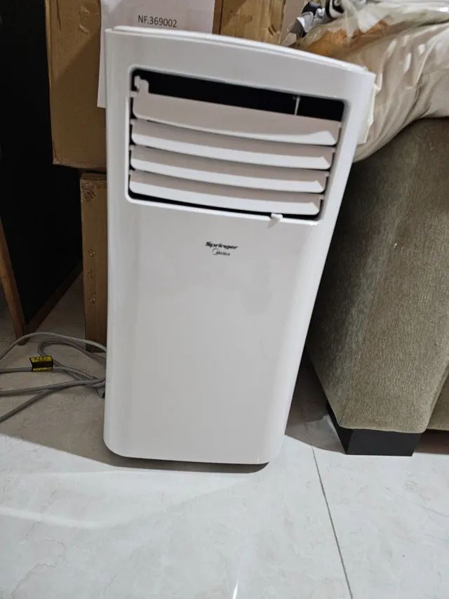 Ar condicionado portátil Springer Midea 12.000BTUs 127v Usado 1 vez - Foto 3