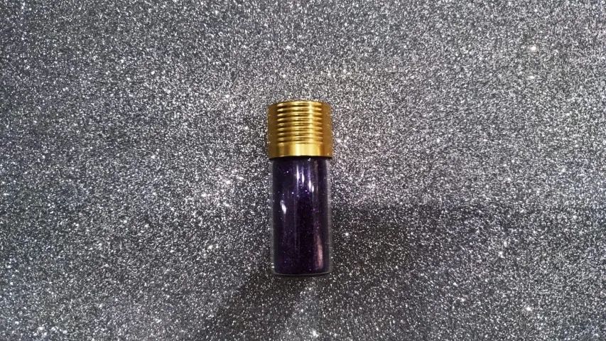 Gliter Pote Diversas Cores Um - Cor Roxo - Foto 2