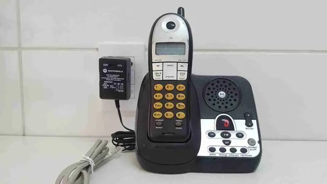 Motorola - telefone sem fio c/ secretária.