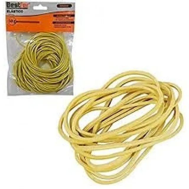 Elastico De Uso Geral 50g Amarelo Bfh1694 - Foto 2