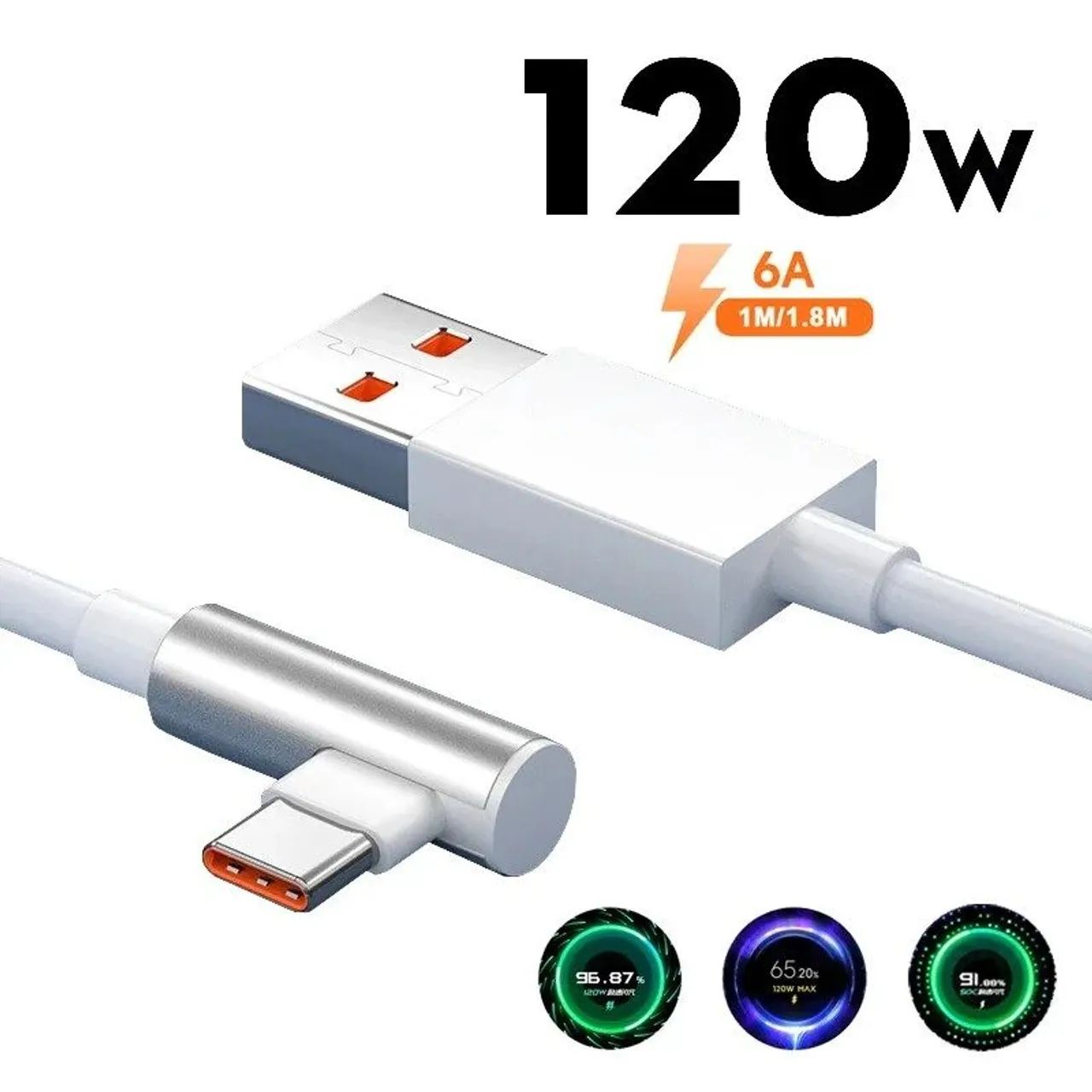 Cabo Tipo-C Xiaomi Original 1.80m - Foto 4