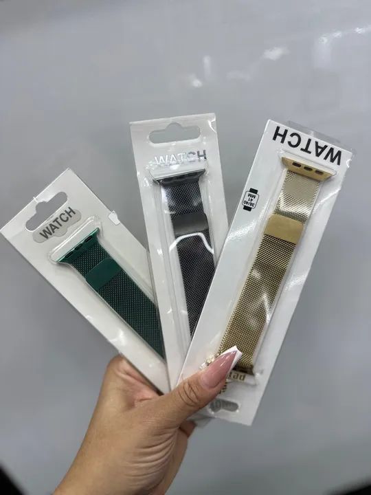 Pulseiras para Smartwatch - Diversos Modelos e Cores - Foto 3