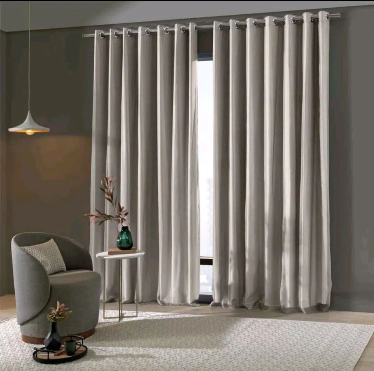 Cortinas Com Blackout e Véu - Elegância e Sofisticação - Foto 2