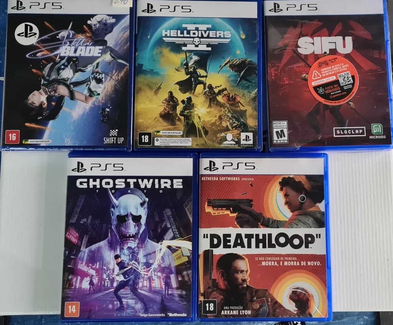 VENDO/TROCO JOGOS DE PS5 SEMI-NOVO NA CAIXA_SOMOS LOJA EM CAXIAS_ LEIA A  DESCRIÇÃO!! - Jogos de Vídeo Game - Centro, Duque de Caxias 1318346239 | OLX