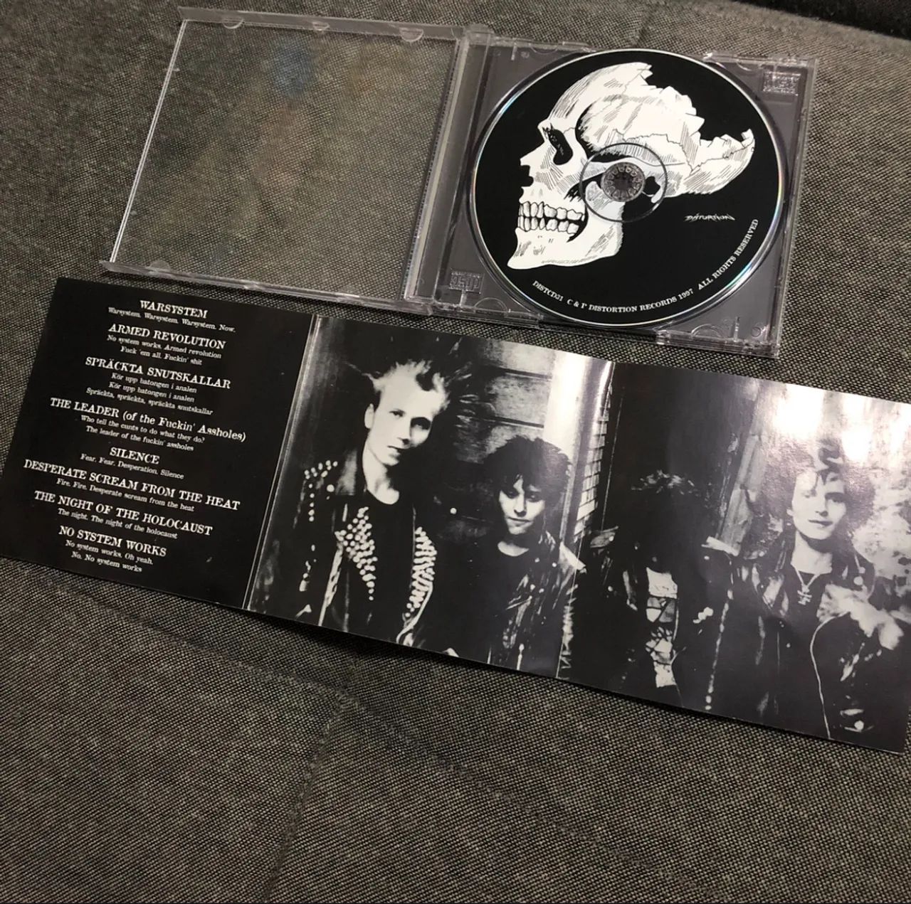 Cd The Shitlickers - 1982 Original Importado Raro Punk Sueco - Foto 4