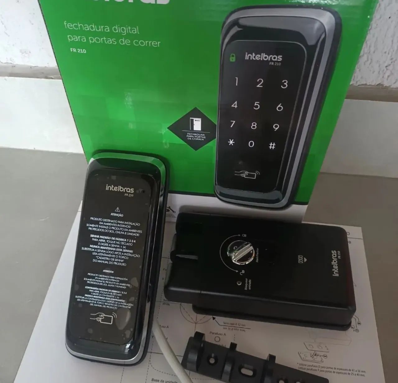 Fechadura Digital intelbras 