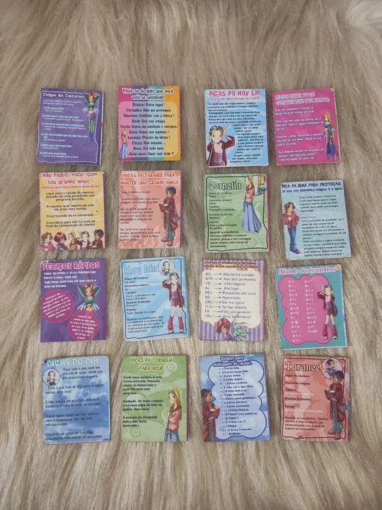 Cards caderno witch antigo revista witch - Foto 2