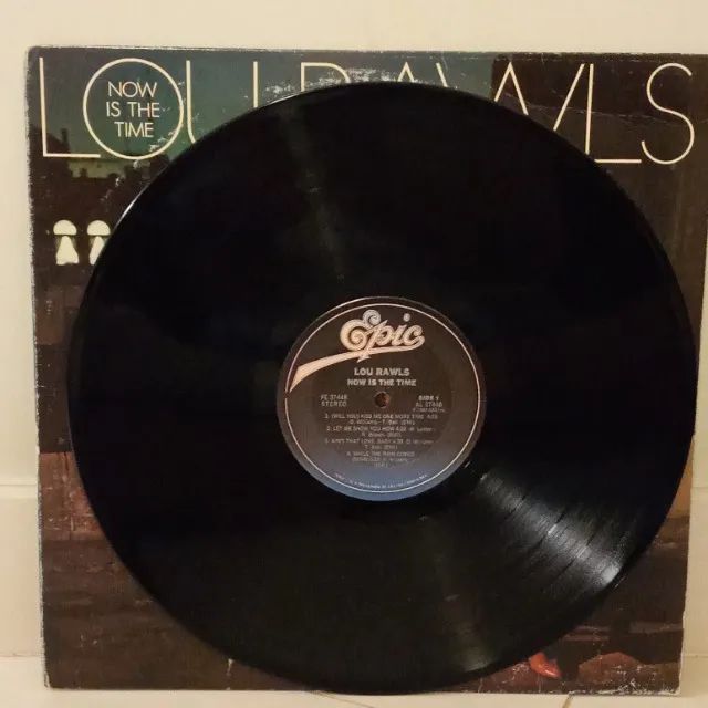 Vinil Lou Rawls - Now is the Time - Importado - Foto 4
