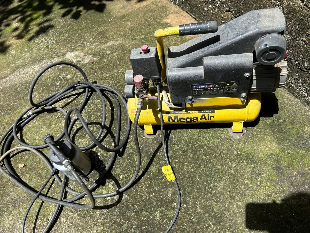 Compressor de Ar Ferrari Mega Air 115 PSI - Foto 2