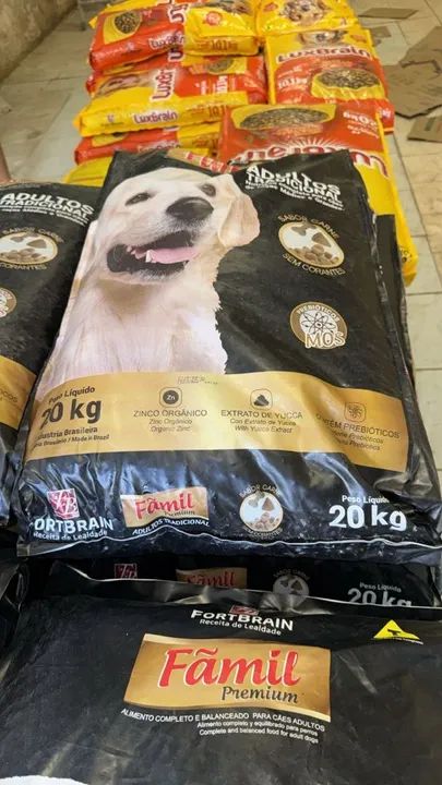 Ração para cachorros 