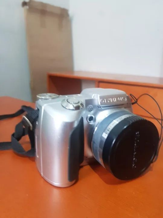 Câmera fotogáfica 7.1 Pixels Olympus SP-51OUZ Cinza - Foto 4