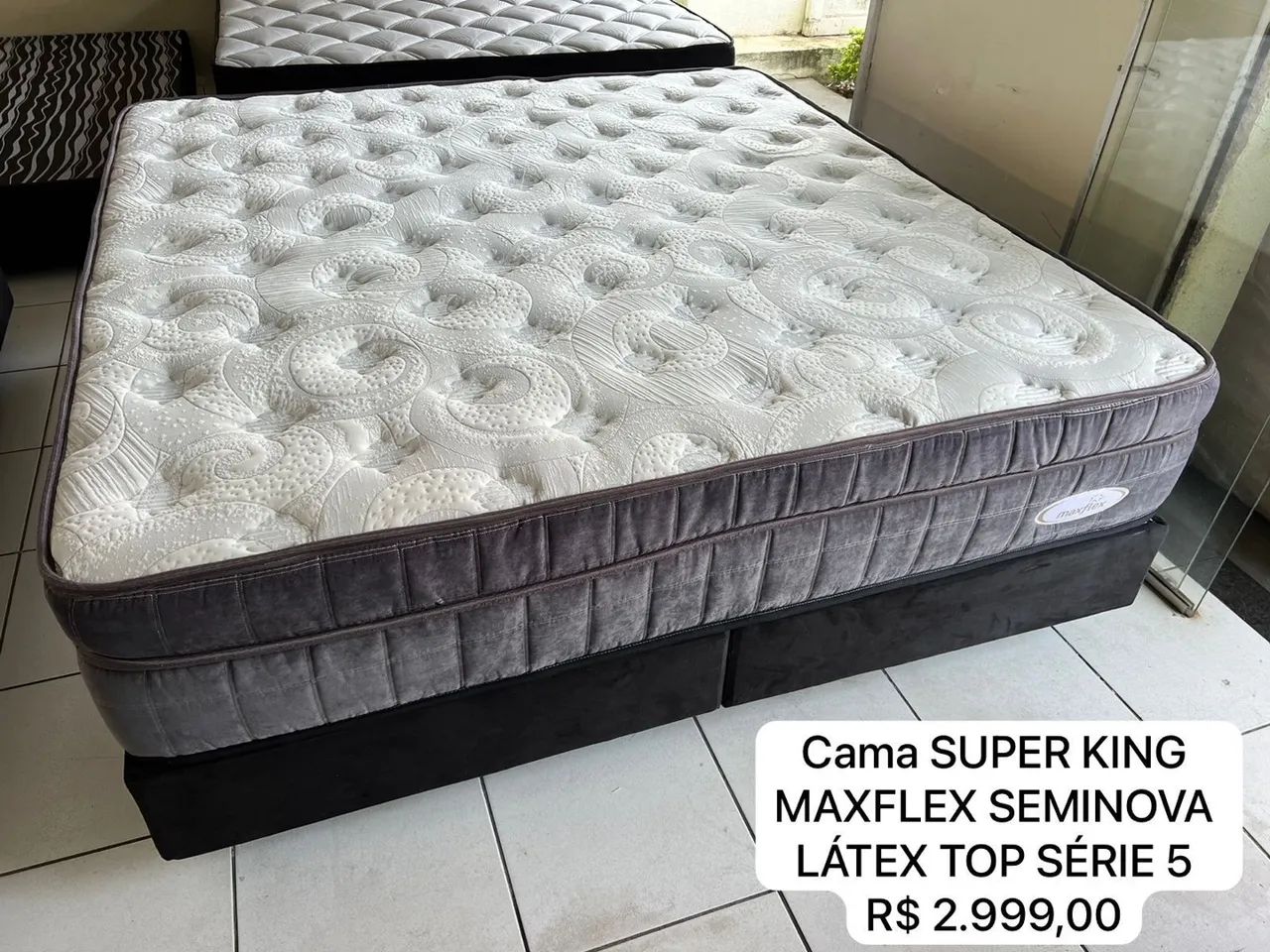 Cama box Maxflex Látex Super King 