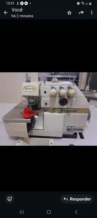 Máquina de Costura Overlok industrial  - Foto 3