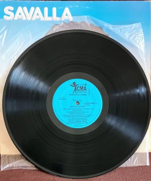 Lp Disco de Vinil Savalla - Especial pra mim - Foto 3
