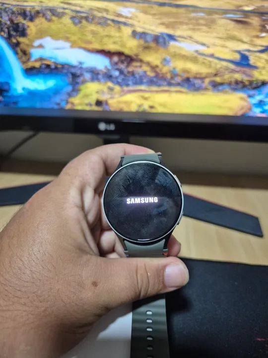 Samsung Galaxy Watch 7 44mm NOVO aceito troca passo cartão  - Foto 5