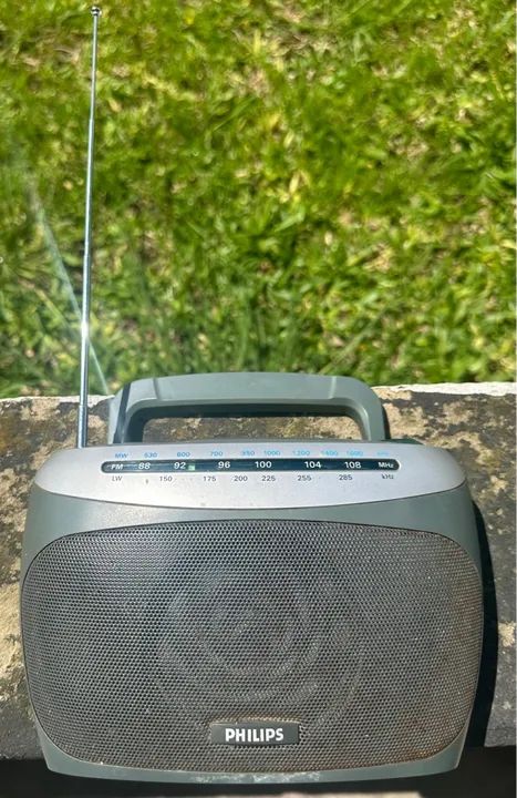 Relíquia Vintage- Rádio Portátil AE2150 Philipps ENTREGA GRÁTIS 