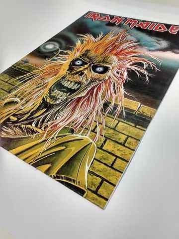 Painel decorativo da banda Iron Maiden do álbum Iron Maiden  - Foto 2