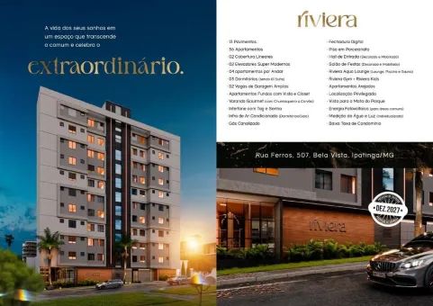 Ótimos aptos lançamento  Bairro Bela Vista Ipatinga - Foto 2