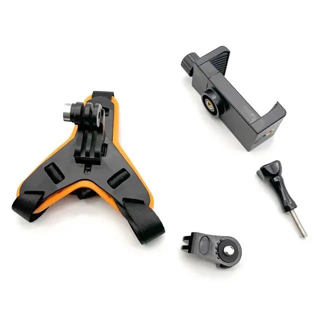 Suporte capacete celular câmera Gopro insta360 - Foto 9