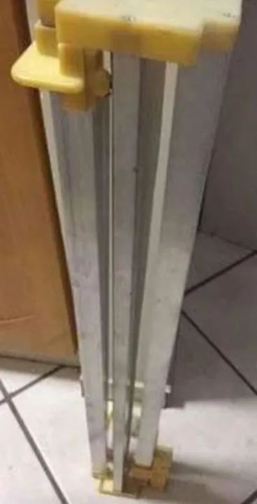 Suporte para lençol em alumínio 70cm com guilhotina - Foto 4