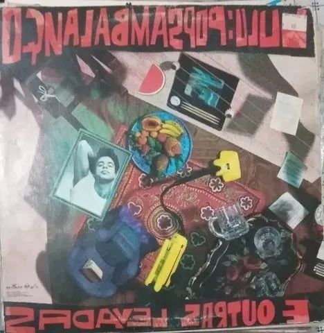 LP-Disco vinil-Lulu Santos-Pop Sambalanço-Ano-1989-Com encarte