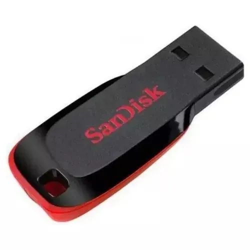 Pendrive Sandisk Cruzer Blade 128gb Original Lacrado - Loja Natan Abreu  - Foto 3
