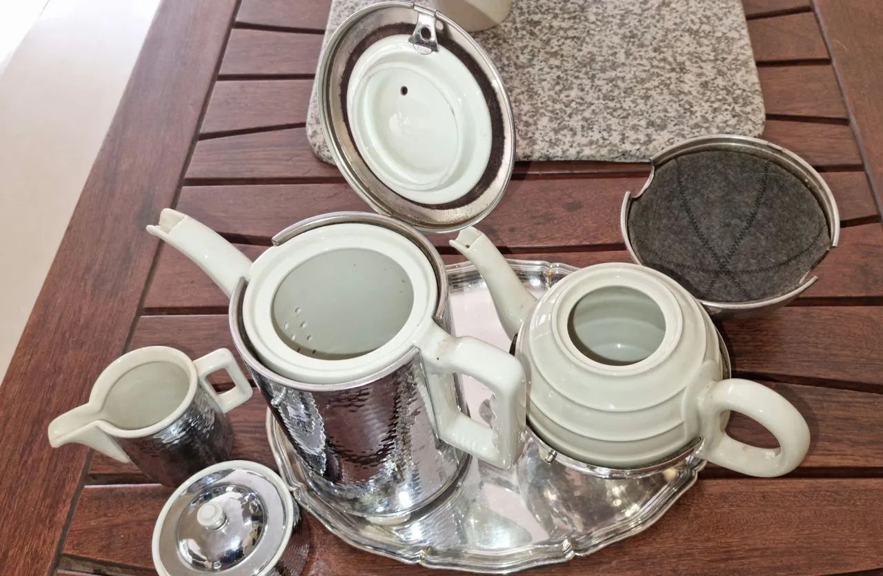 Conjunto de Chá/Café em Prata, Alemanha - Foto 5
