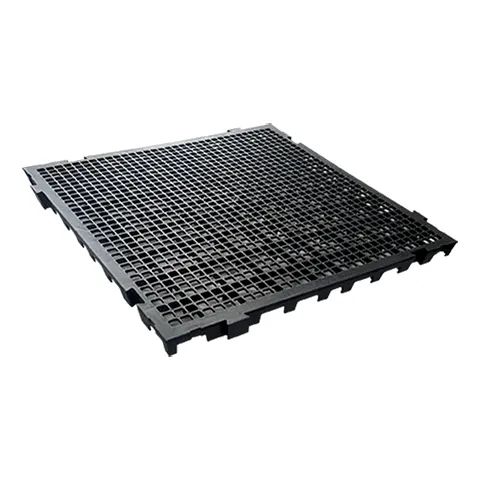 Estrado Plástico 50x50x3cm Preto 