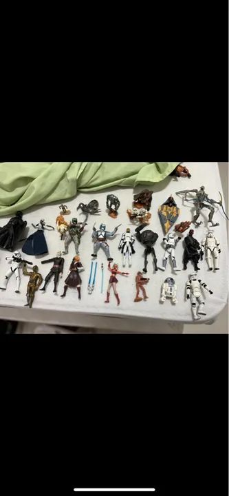 Personagens Star Wars - Coleção Completa 85 cada