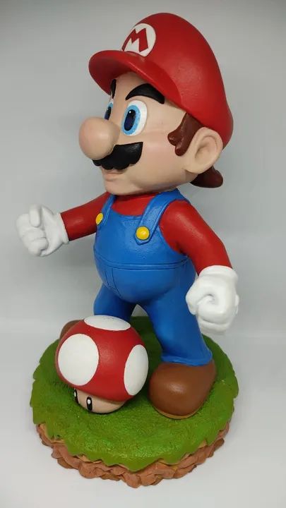 Action figure Boneco Mario e Luigi 1/10 Edição Limitada - Foto 2