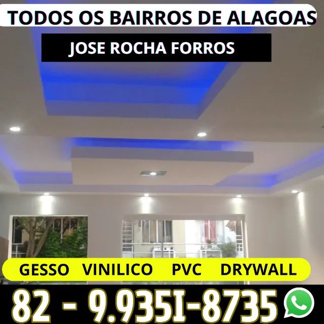 Forro de Gesso e Drywall - Instalação em Maceió - Foto 5
