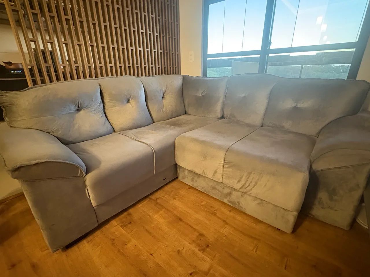 Sofá de Canto Grande em L