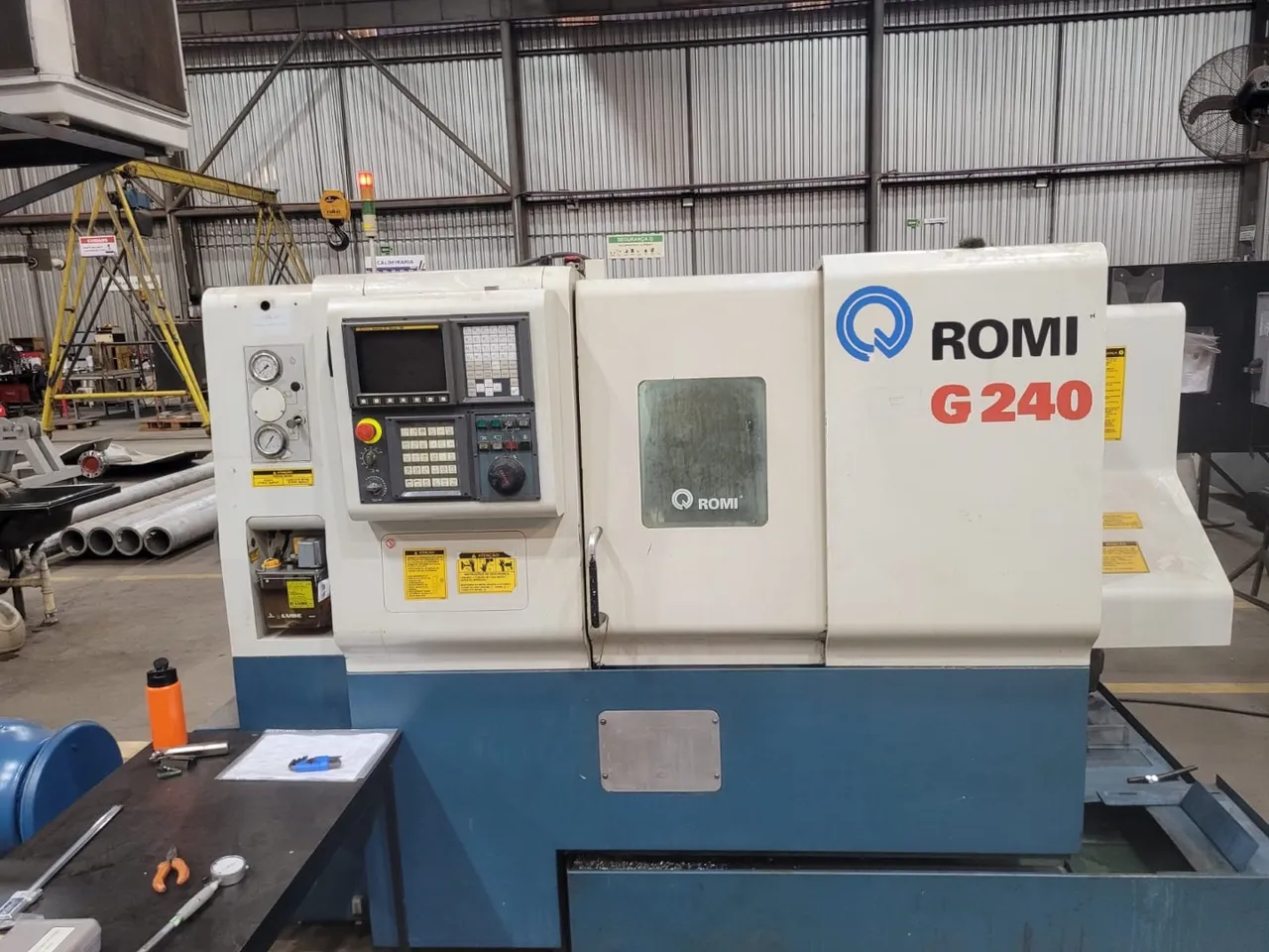 Torno CNC ROMI G240