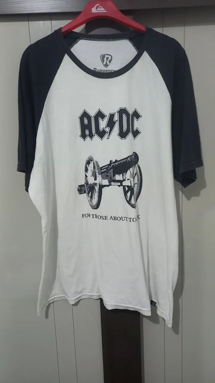 Camiseta AC/DC - For Those About to Rock