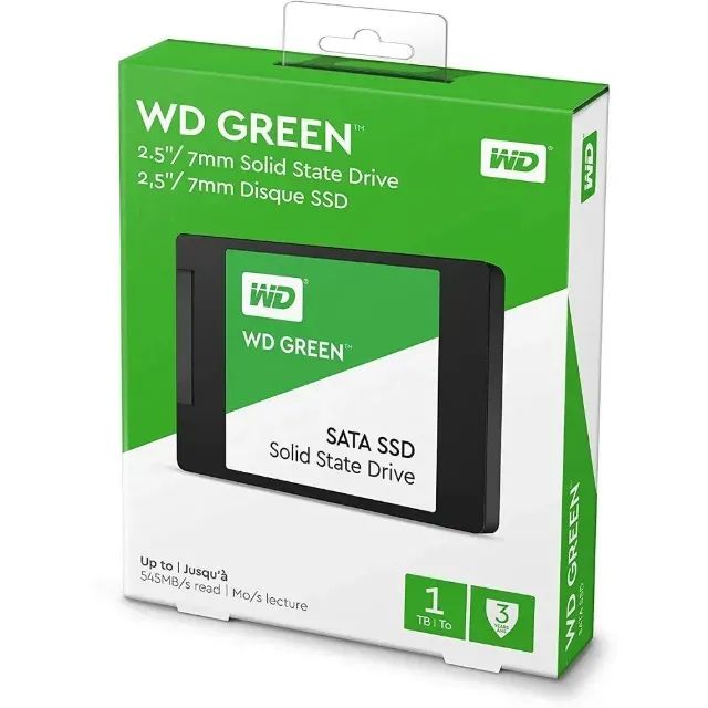 Ssd 1Tb Wd Green ( Original ) 