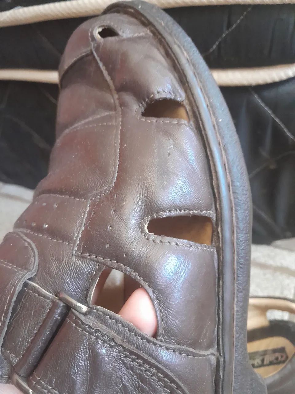 Sapato de couro legítimo  - Foto 3