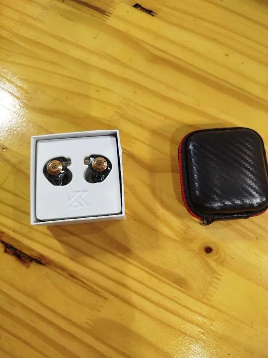 Fone Profissional KZ EDX Pro X - grátis bag - Lacrado! - Foto 4