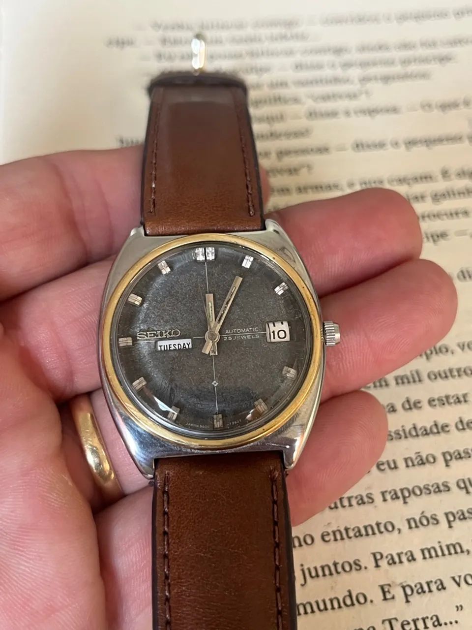 Relógio Seiko 6506 Automático 64661944013955124