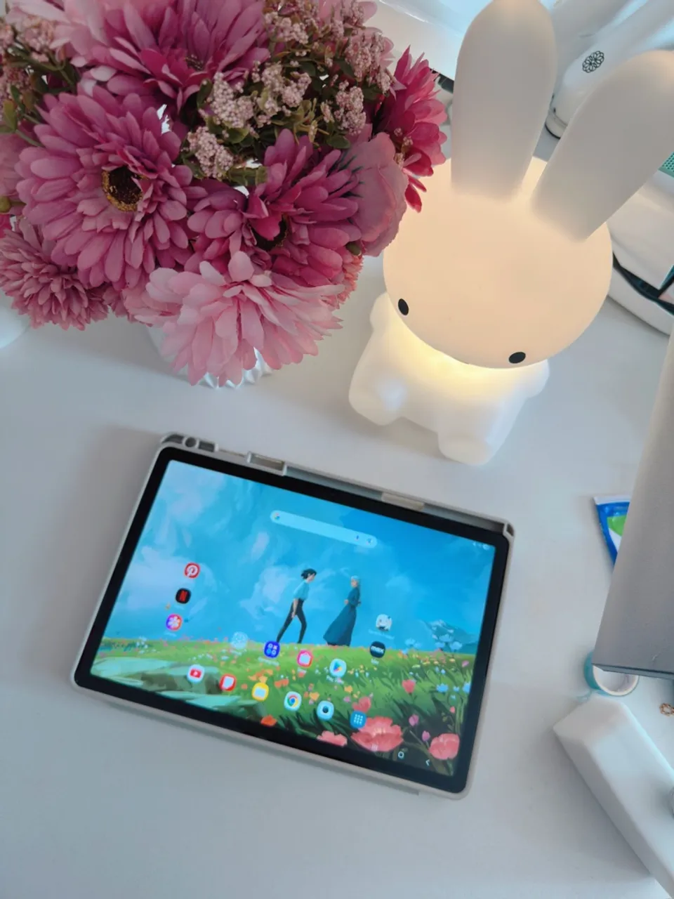 Samsung Galaxy Tab A9+ NOVO na caixa com capinha e pelicula