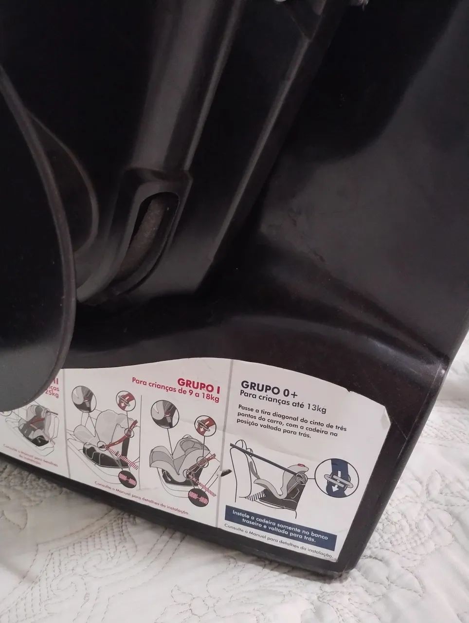 Cadeira Burigotto Matrix Evolution - com 4 posições até 25kg - Foto 3