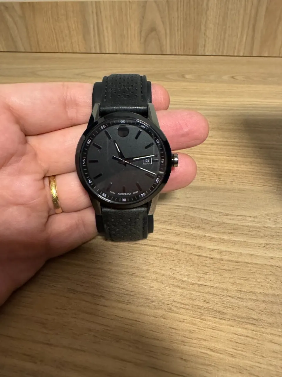 Relógio Movado Museum Sport em Aço Inoxidável com acabamento em PVD