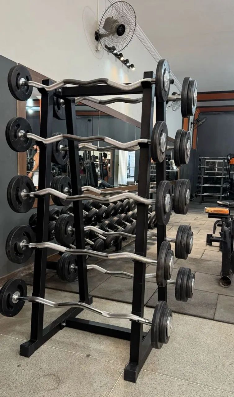 Dumbells, anilhas, barras. Kettlebell e mto mais direto da fábrica  - Foto 5