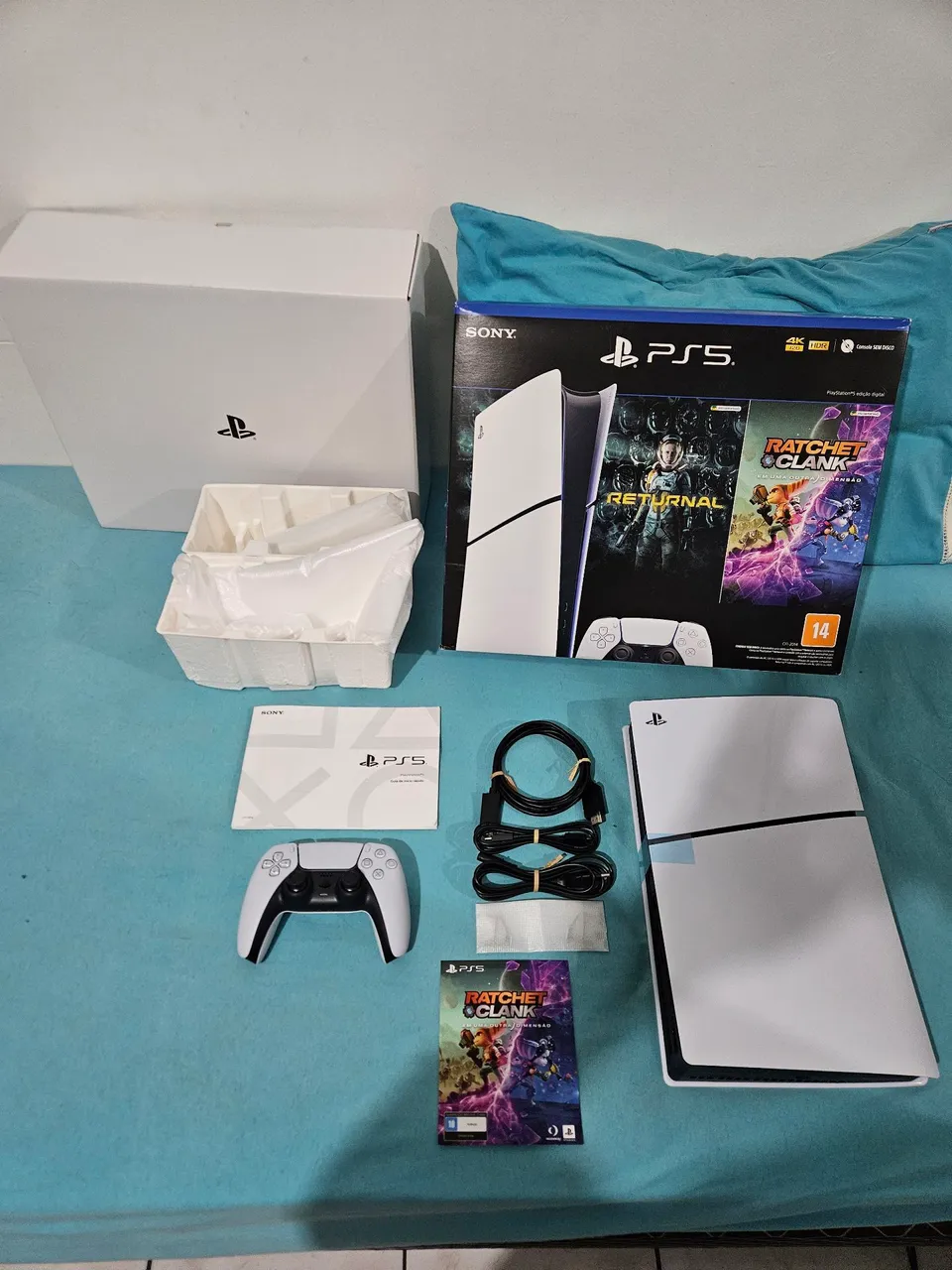 Playstation 5 Slim Digital Novo - Edição Ratchet & Clank