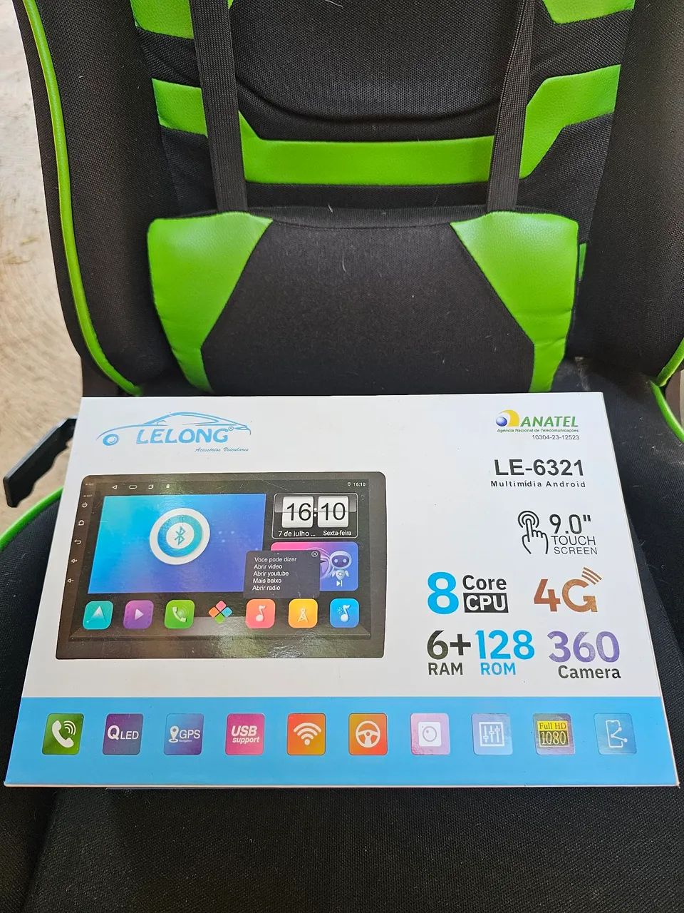 Central Multimídia Android LE-6321 9 Polegadas - Foto 3