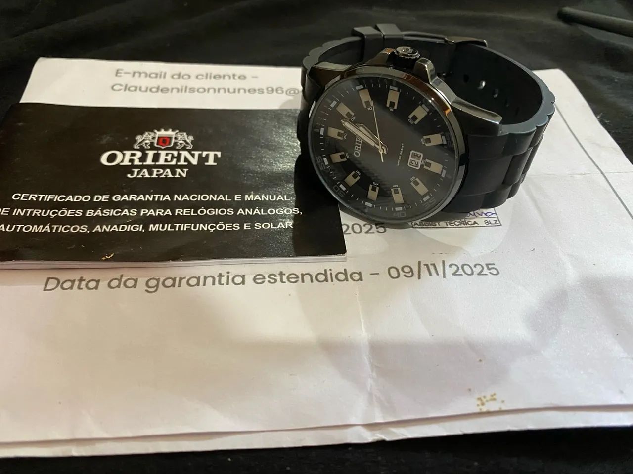 Relógio Orient Masculino Preto - Foto 2
