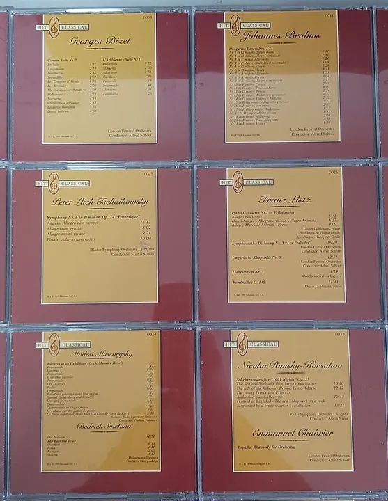 Coleção de 20 CDs de Música Clássica - 20 Compositores - Foto 3