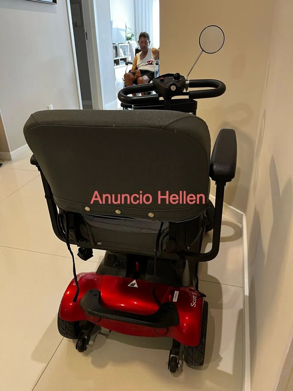 Cadeira Motorizada Scooter Elétrica Desmontável Scott S Até 136kg Ottobock - Foto 3