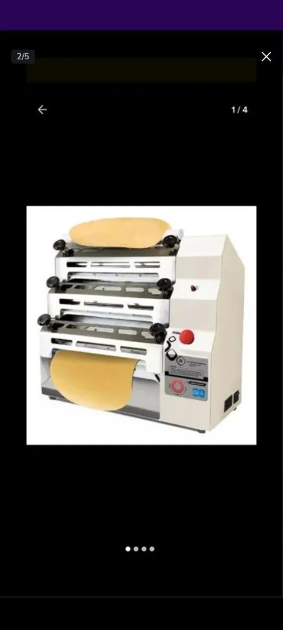 MÁQUINA de LAMIMAR Massas - Foto 3