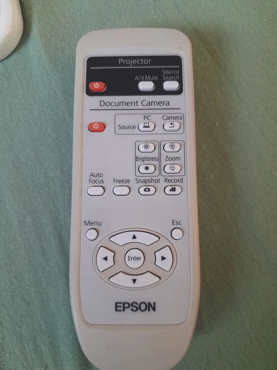 Controle para projetor Epson original 
