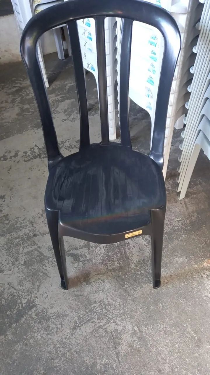 Cadeira plástica para bar nova com garantia - Foto 3